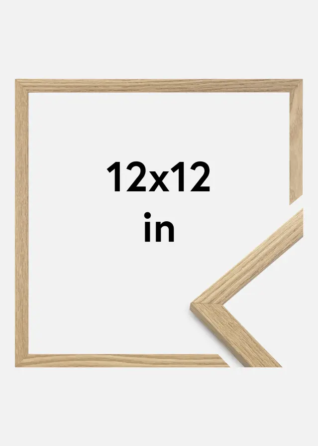 Ram Trendy Akrylglas Ek 12x12 inches (30,48x30,48 cm)