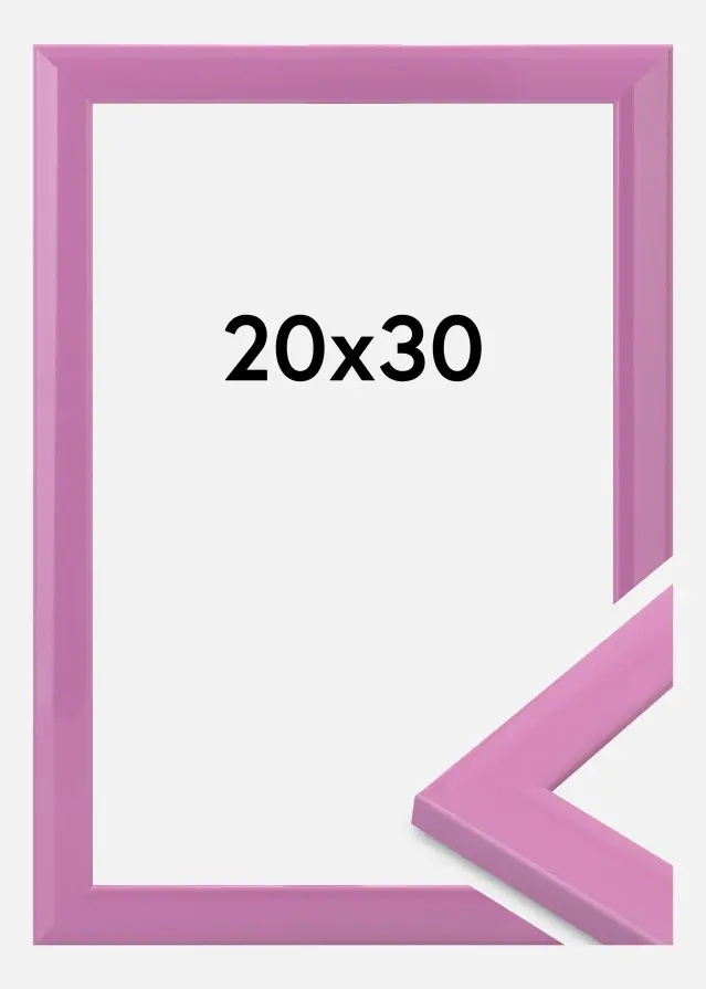 Ram Dorset Akrylglas Rosa 20x30 cm