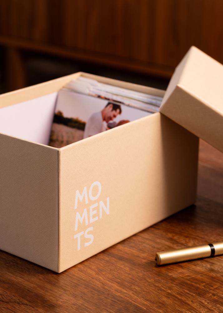 KAILA MOMENTS Fotobox (700 bilder i 10x15 cm) - Cream