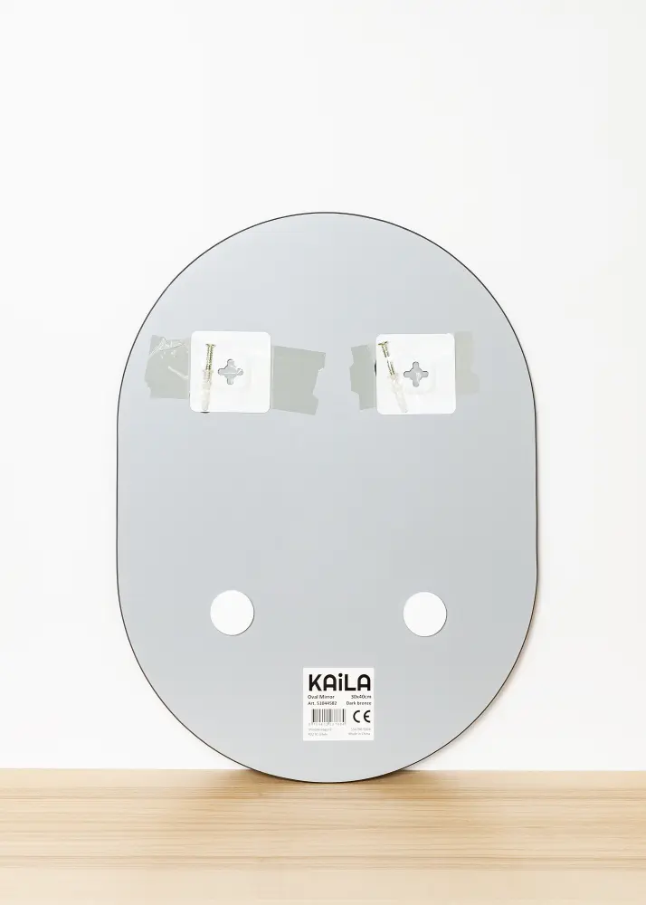 KAILA Spegel Oval 50x70 cm