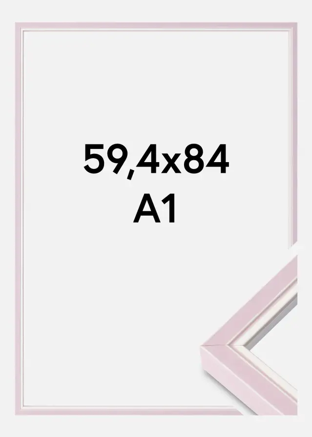 Ram Diana Akrylglas Pink 59,4x84 cm (A1)