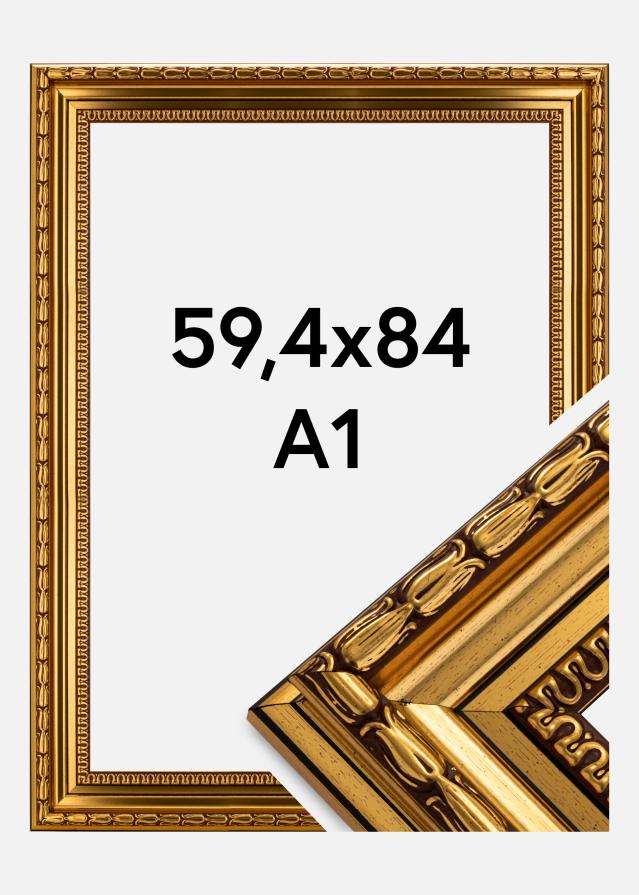 Ram Birka Premium Guld 59,4x84 cm (A1)