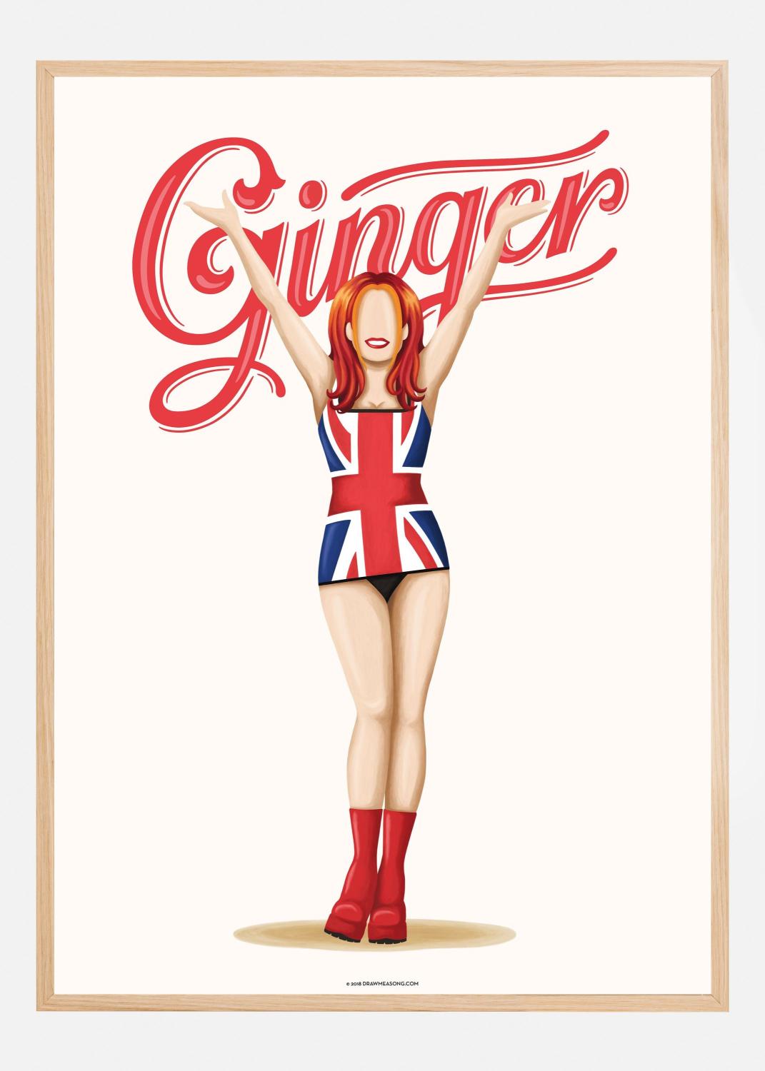 Ginger Spice Poster (30x40 cm)