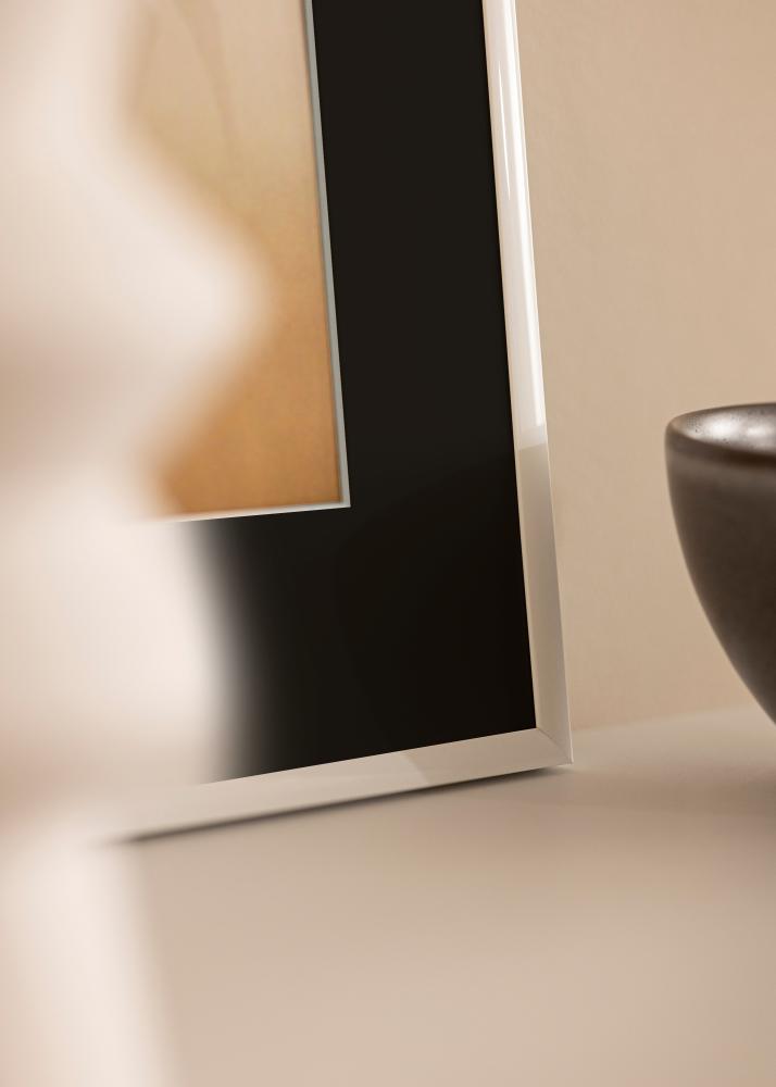 Ram New Lifestyle Vit 70x100 cm - Passepartout Svart 24x36 inches