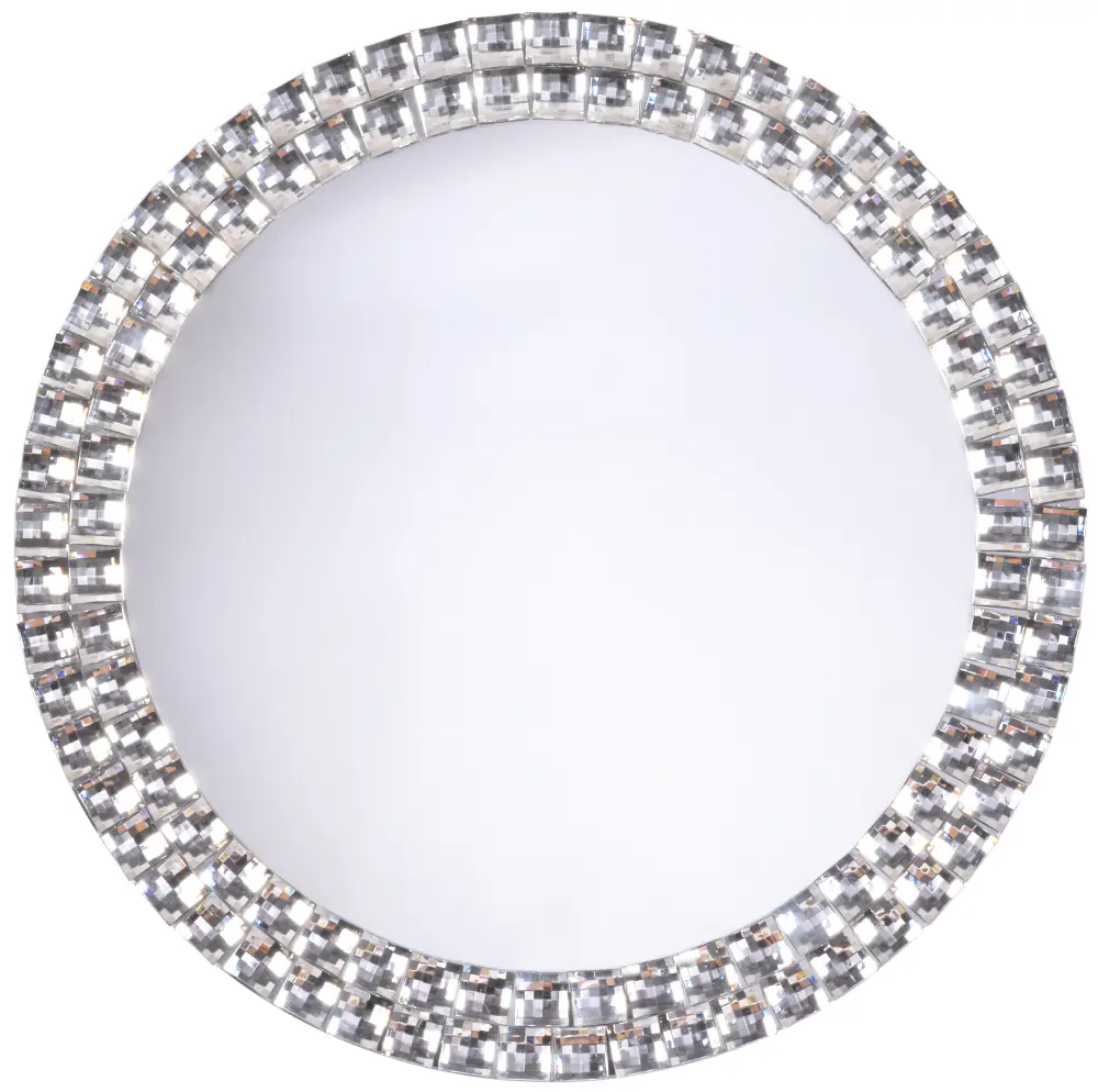 Spegel Jewelled Circular Glass 50 cm ø