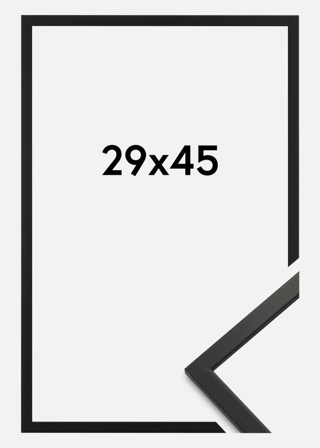 Ram Edsbyn Akrylglas Svart 29x45 cm