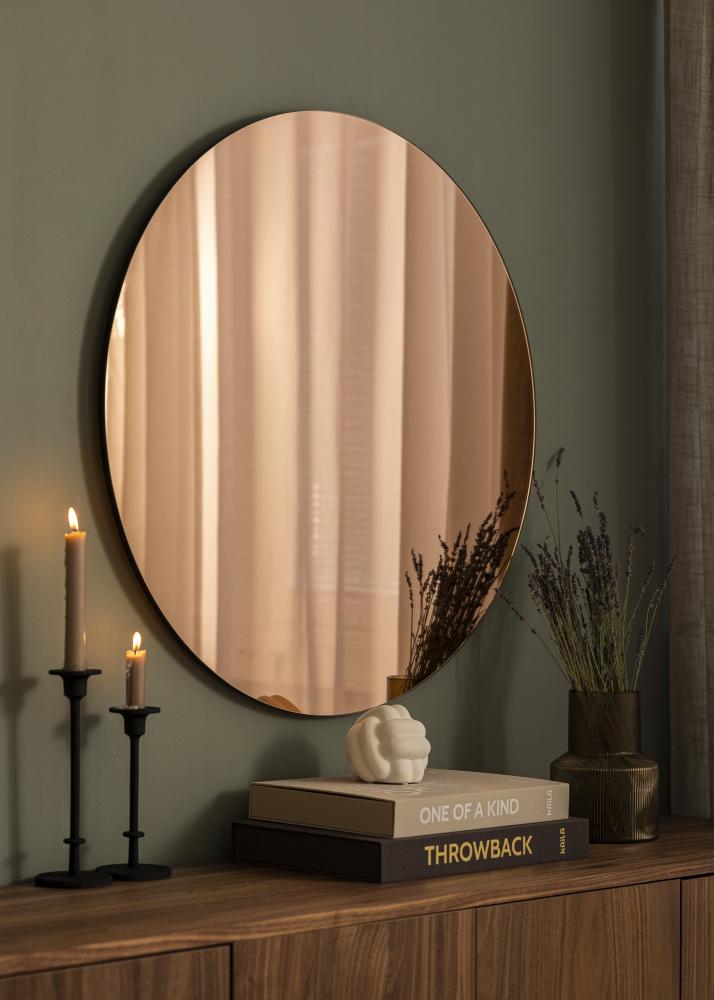 Spegel Premium Rose Gold 80 cm Ø