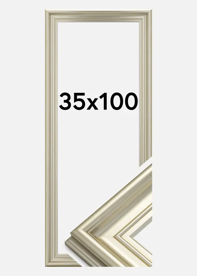 Ram Mora Premium Silver 35x100 cm