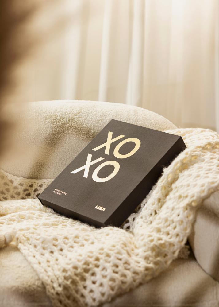 KAILA XOXO Black - Coffee Table Photo Album (60 Svarta Sidor / 30 Blad)