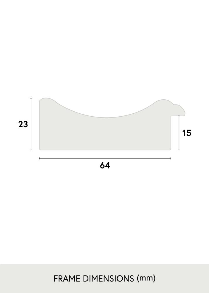 Ram Saltsjöbaden Antikguld - Valfri Storlek