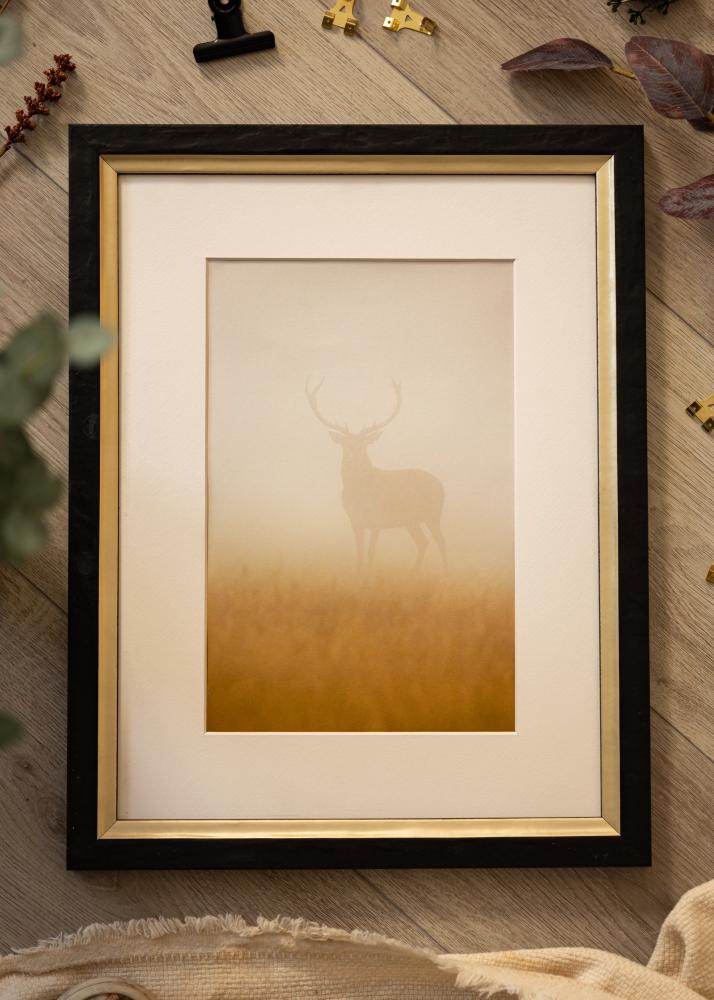 Ram Leonie Svart - Valfri Storlek