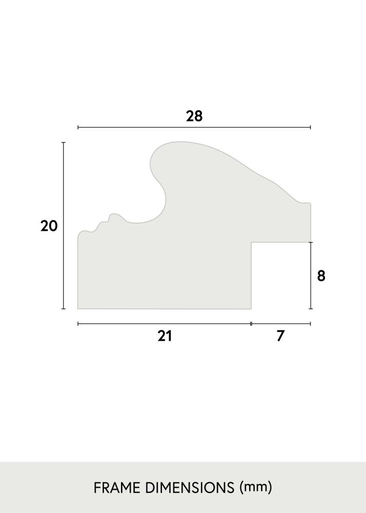 Ram Nostalgia Guld 15x20 cm