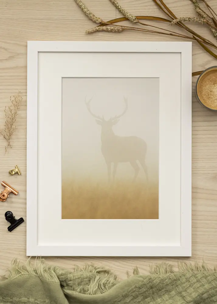 Ram White Wood 40x70 cm