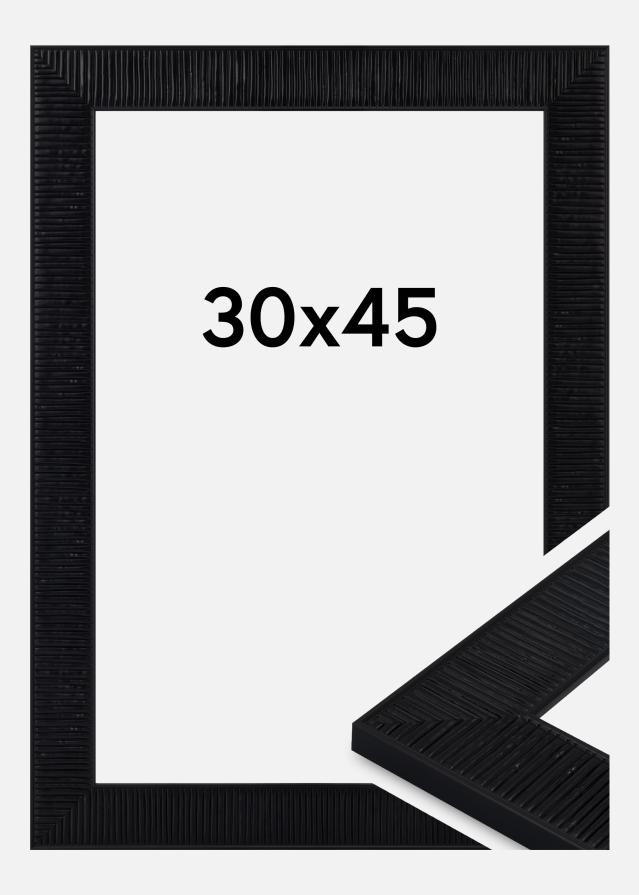 Ram Lund Akrylglas Svart 30x45 cm