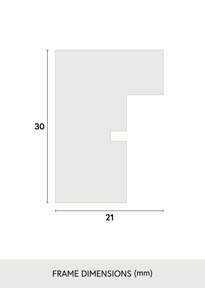 Ram New Stockholm Grå 50x70 cm