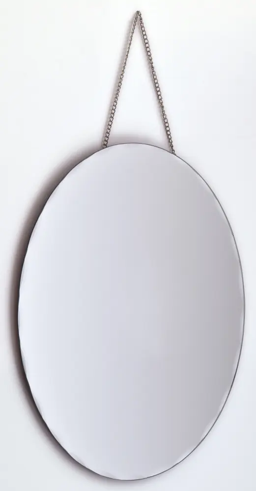Spegel Round Vintage Bevelled Edge with Chain Hanger 40 cm ø