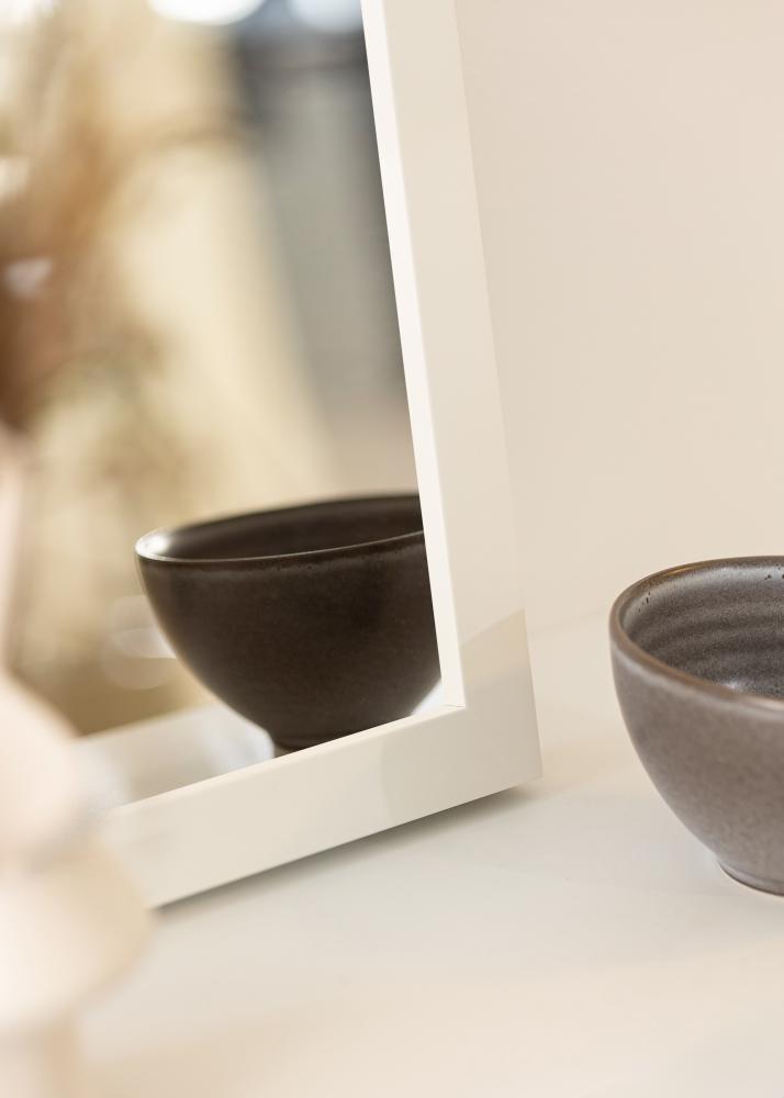 Spegel Hathor Vit - Egna Mått