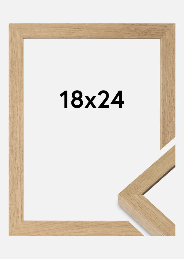 Ram Hermes Akrylglas Natural Oak 18x24 cm