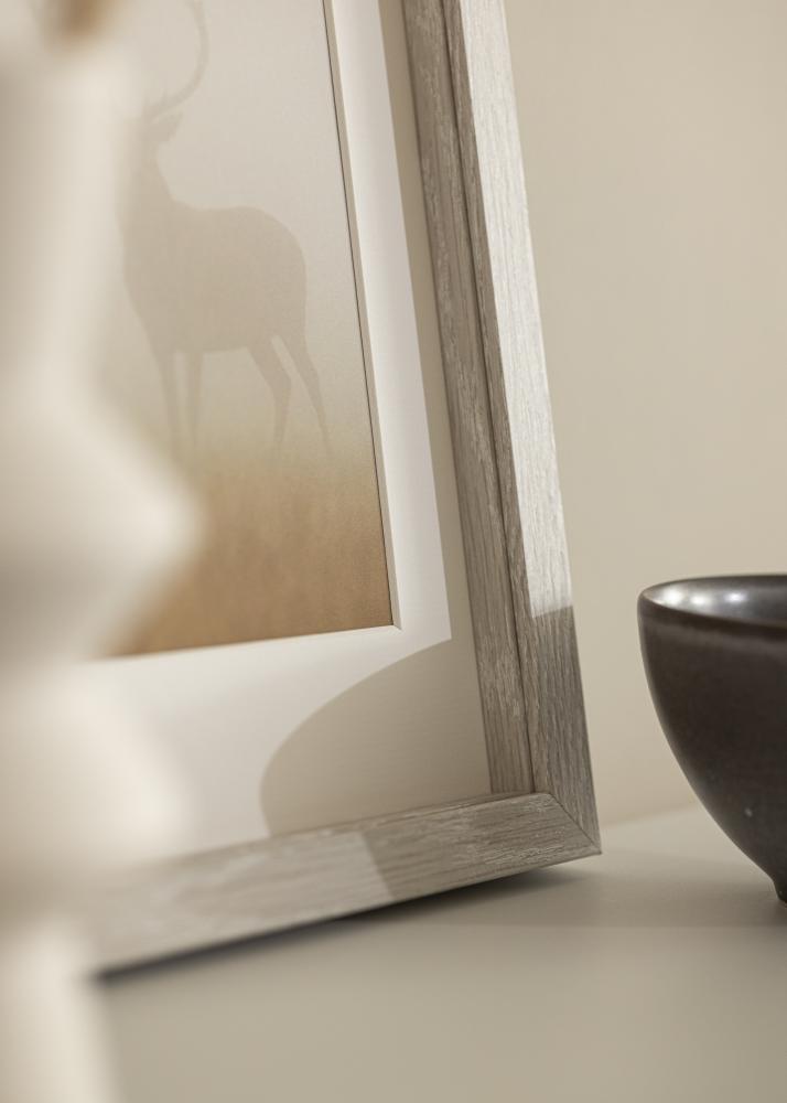 Ram Elegant Box Grå 13x18 cm