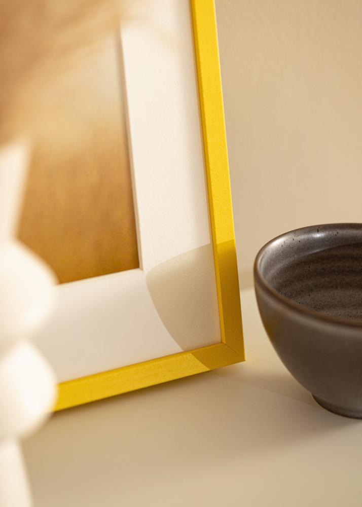 Colorful Akrylglas Gul 50x70 cm