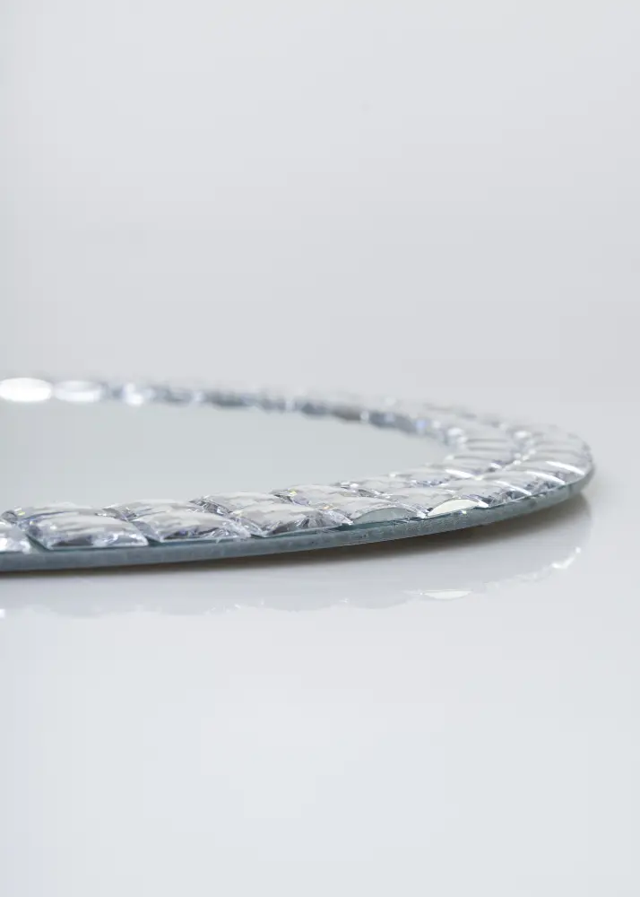 Spegel Jewelled Circular Glass 50 cm ø