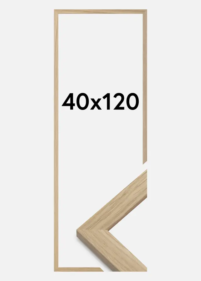 Ram Oak Wood Akrylglas 40x120 cm