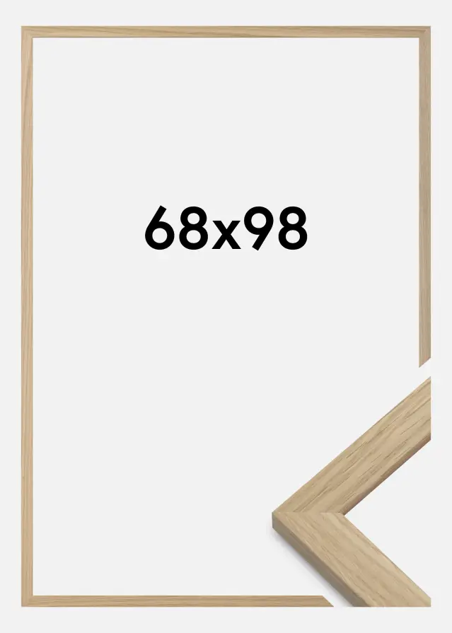 Ram Oak Wood Akrylglas 68x98 cm