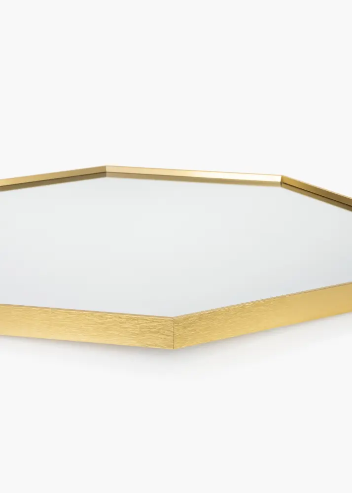 KAILA Mirror Octagon Gold 70 cm Ø