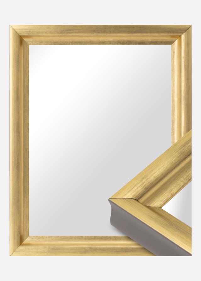 Spegel Sandarne Guld - Egna mått