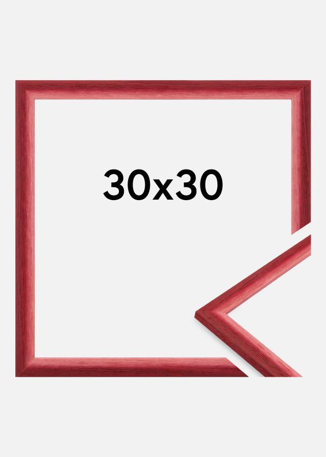 Ram Cornwall Akrylglas Mörkröd 30x30 cm