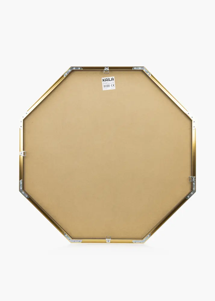 KAILA Mirror Octagon Gold 70 cm Ø