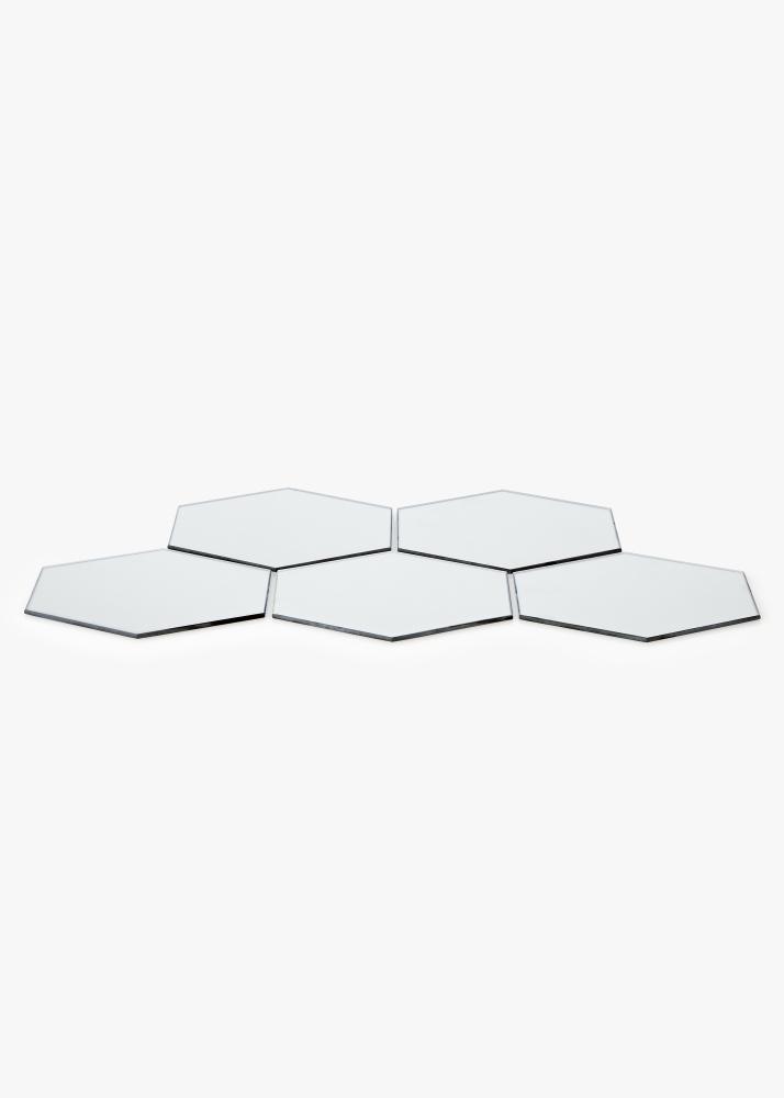 KAILA Spegel Hexagon 18x21 cm - 5-pack