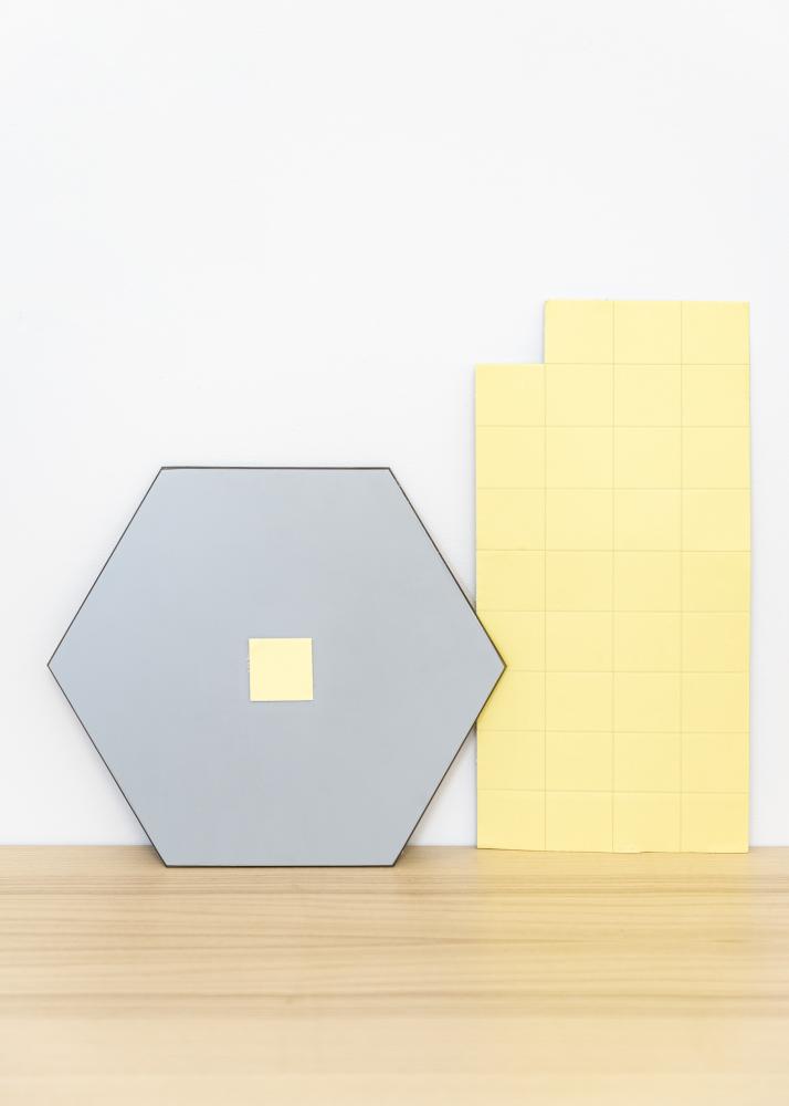KAILA Spegel Hexagon 18x21 cm - 5-pack