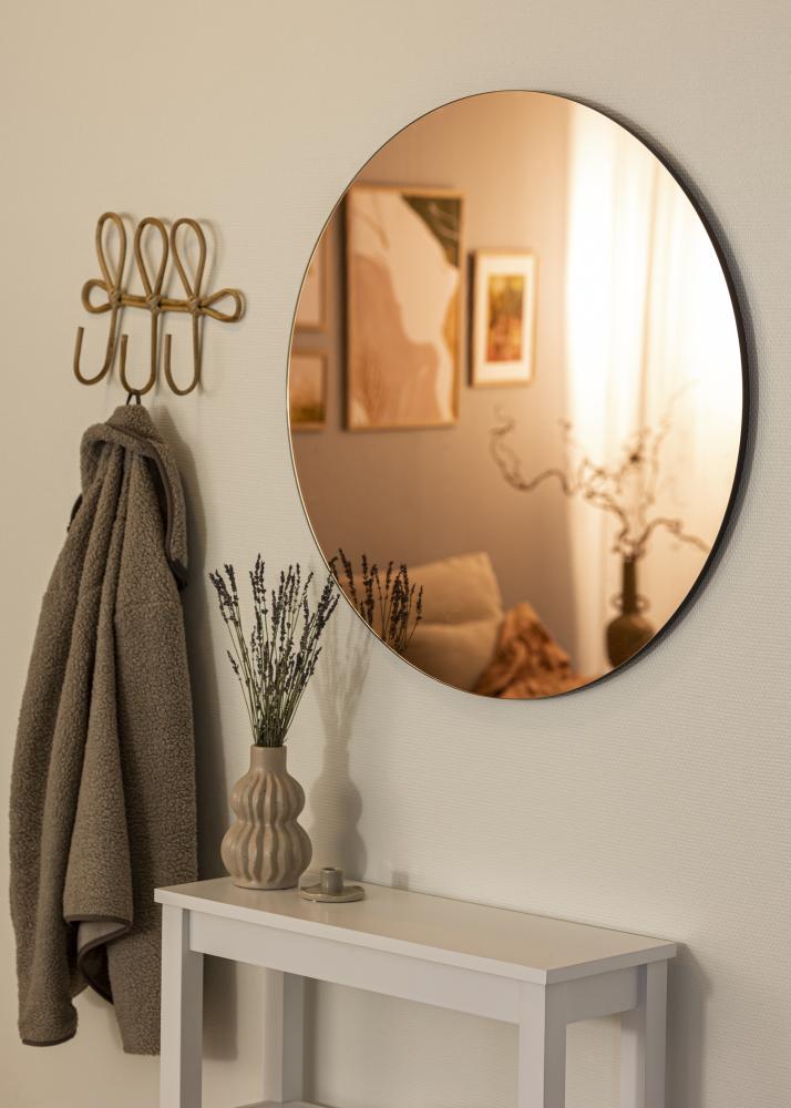 Spegel Premium Rose Gold 80 cm Ø