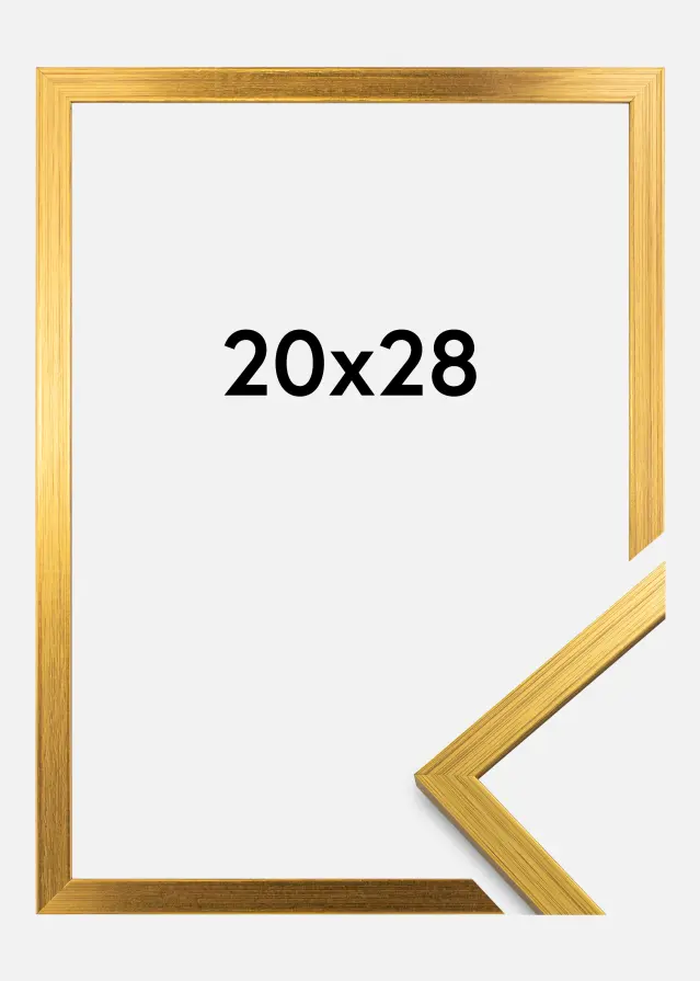 Ram Edsbyn Guld 20x28 cm