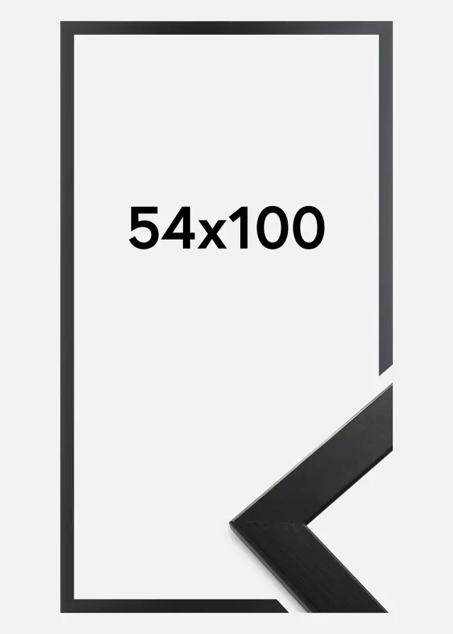 Ram Trendline Akrylglas Svart 54x100 cm