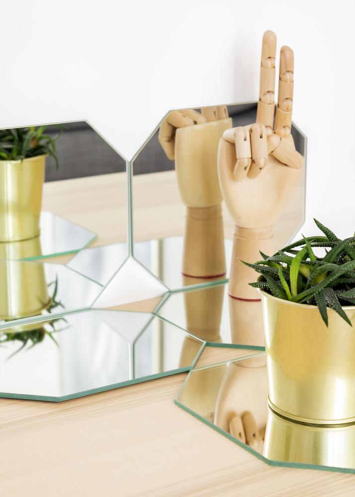 KAILA Spegel Octagon 5-pack 18x21 cm