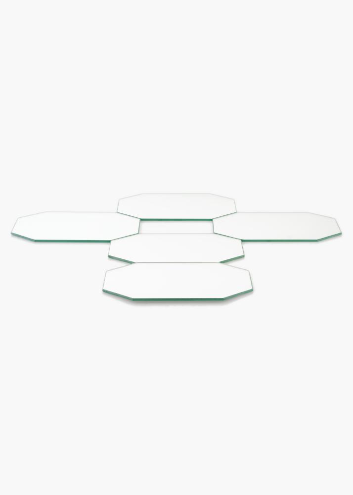 KAILA Spegel Octagon 5-pack 18x21 cm