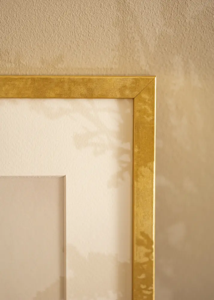 Ram Ares Akrylglas Guld 42x59,4 cm (A2)