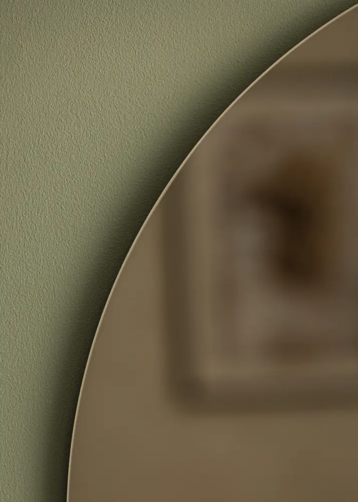 KAILA Rund Spegel Dark Bronze 60 cm Ø