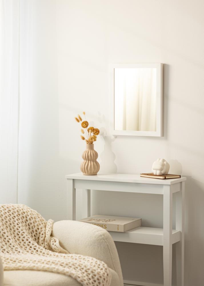 Spegel Hathor Vit - Egna Mått