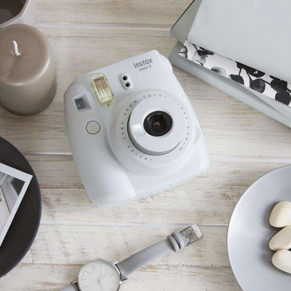 Fujifilm Instax Mini 9 Kamera - Smoky White