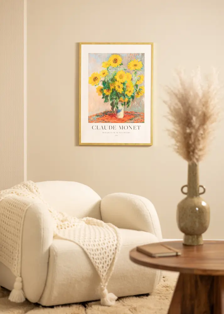 Ram Ares Akrylglas Guld 42x59,4 cm (A2)