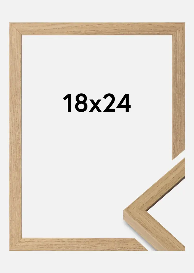 Ram Ares Akrylglas Natural Oak 18x24 cm