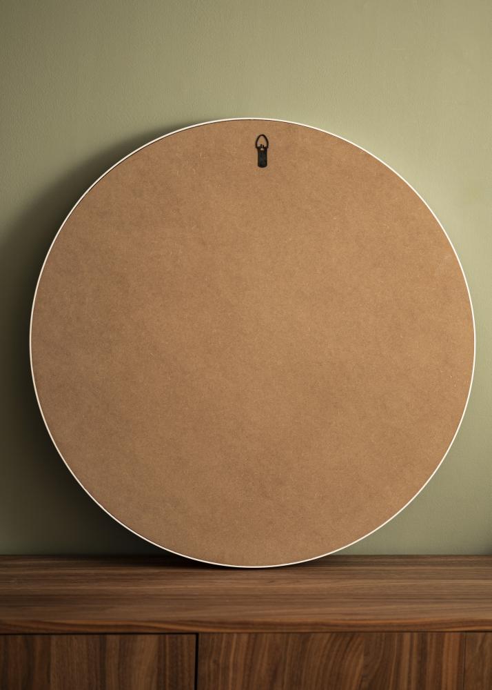 Spegel Reflection Vit 70 cm Ø