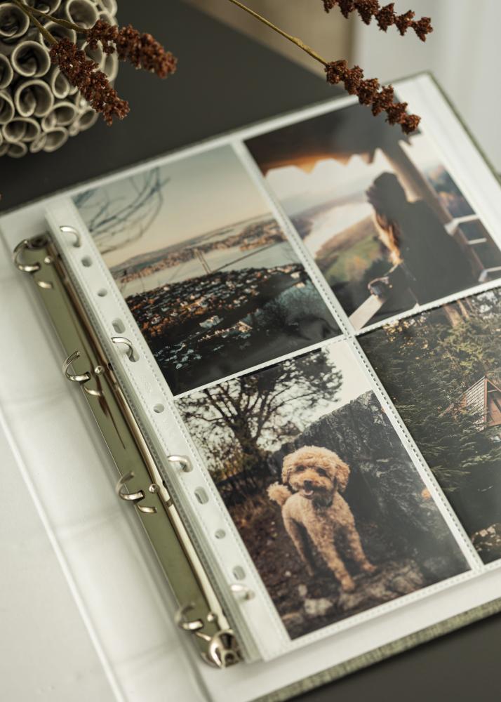 Herma fotofickor 10x15 cm stående - 10-pack vita