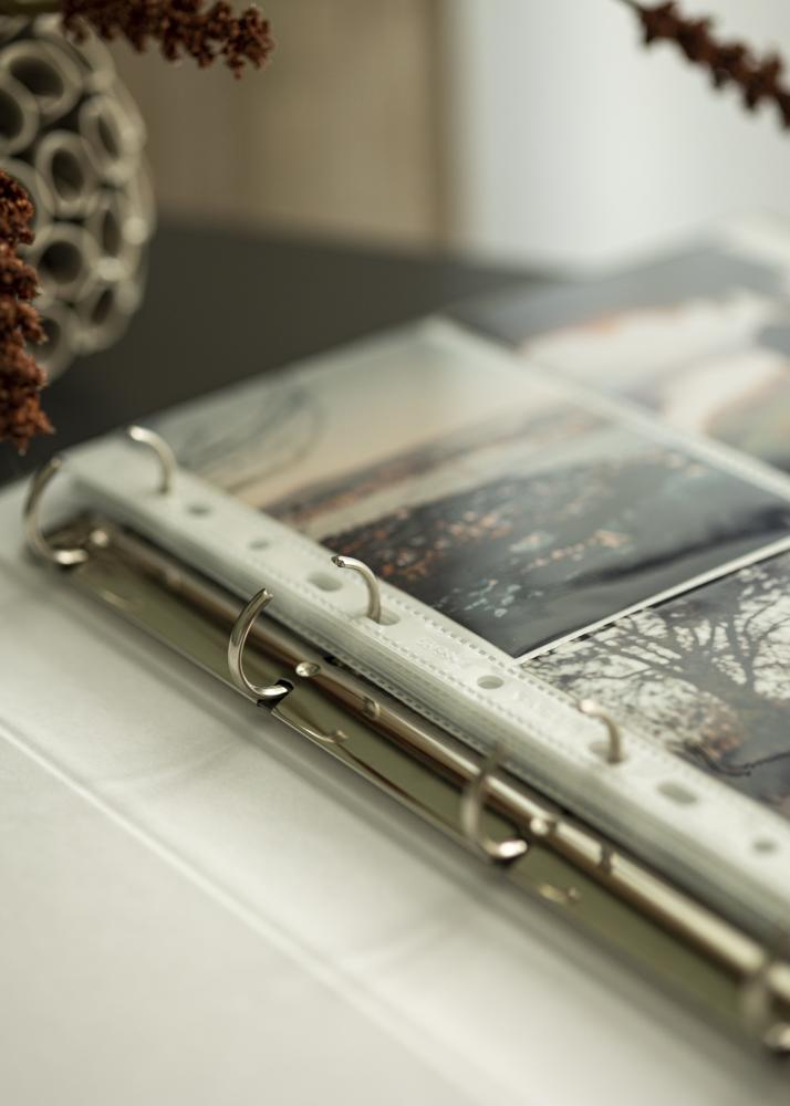 Herma fotofickor 10x15 cm stående - 10-pack vita