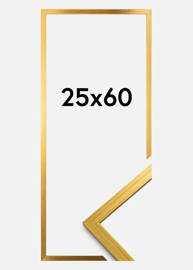 Ram Edsbyn Guld 25x60 cm