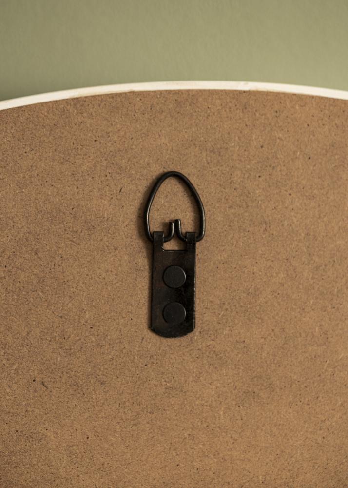 Spegel Reflection Vit 70 cm Ø