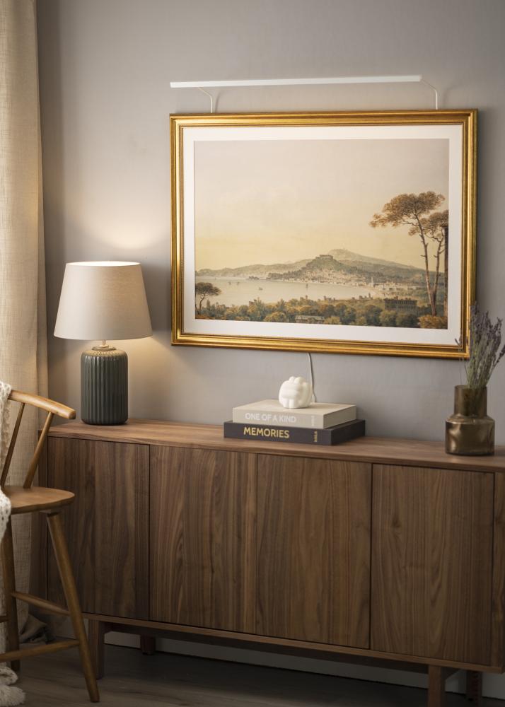 BLP 117 tavelbelysning 85 cm - Vit